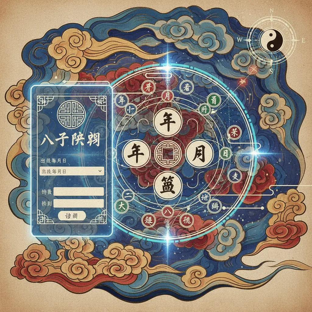 八字查詢 - 八字排盤