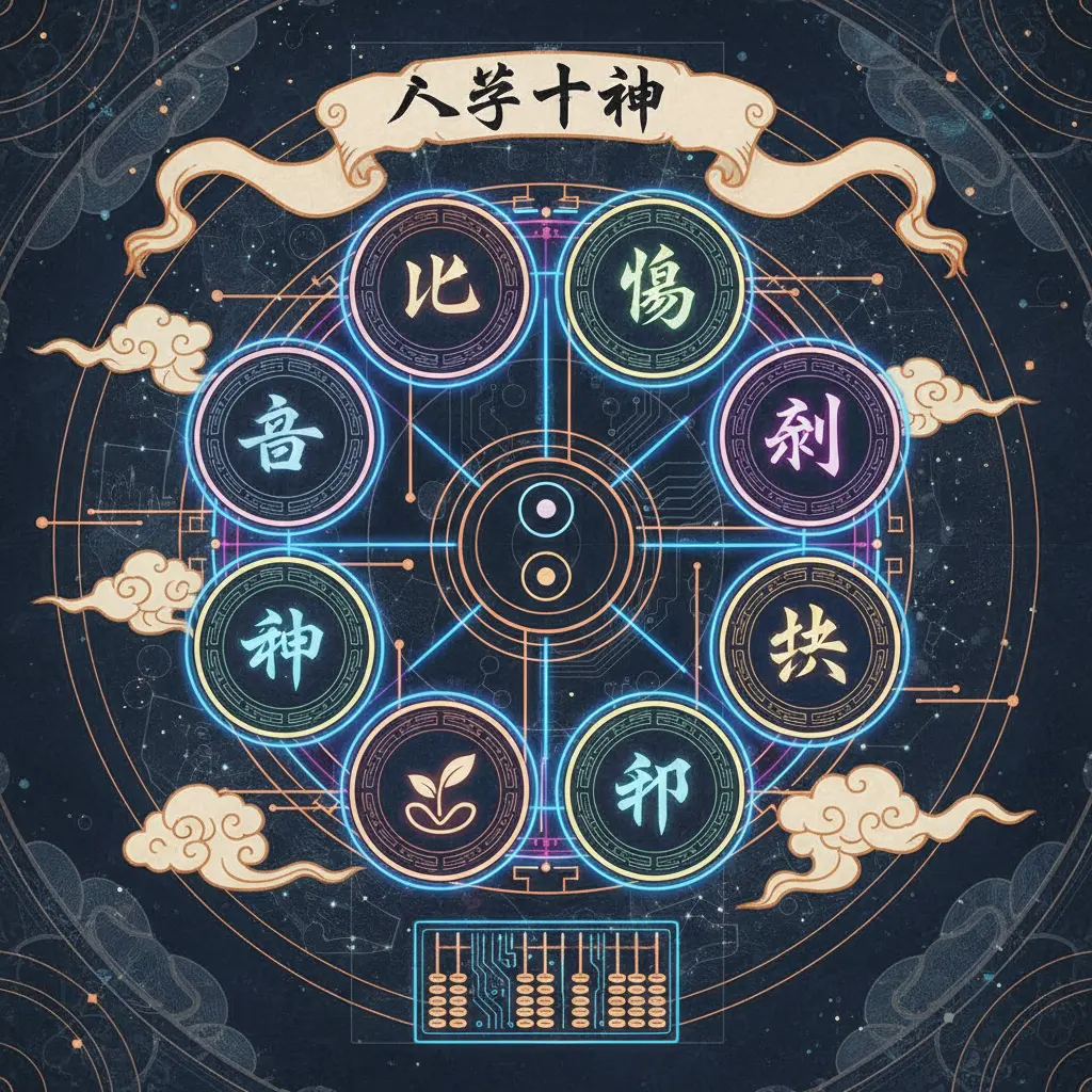 八字計算 - 十神