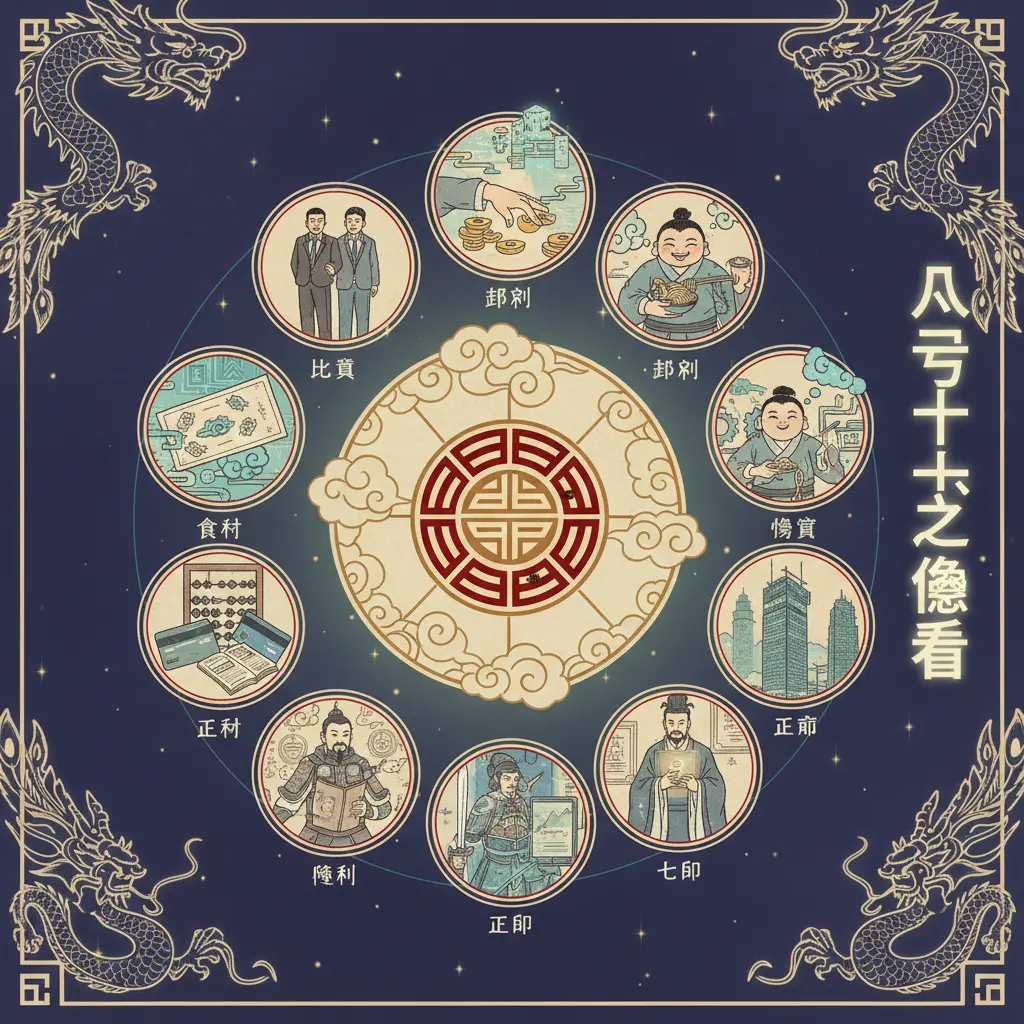 八字怎麼看 - 十神