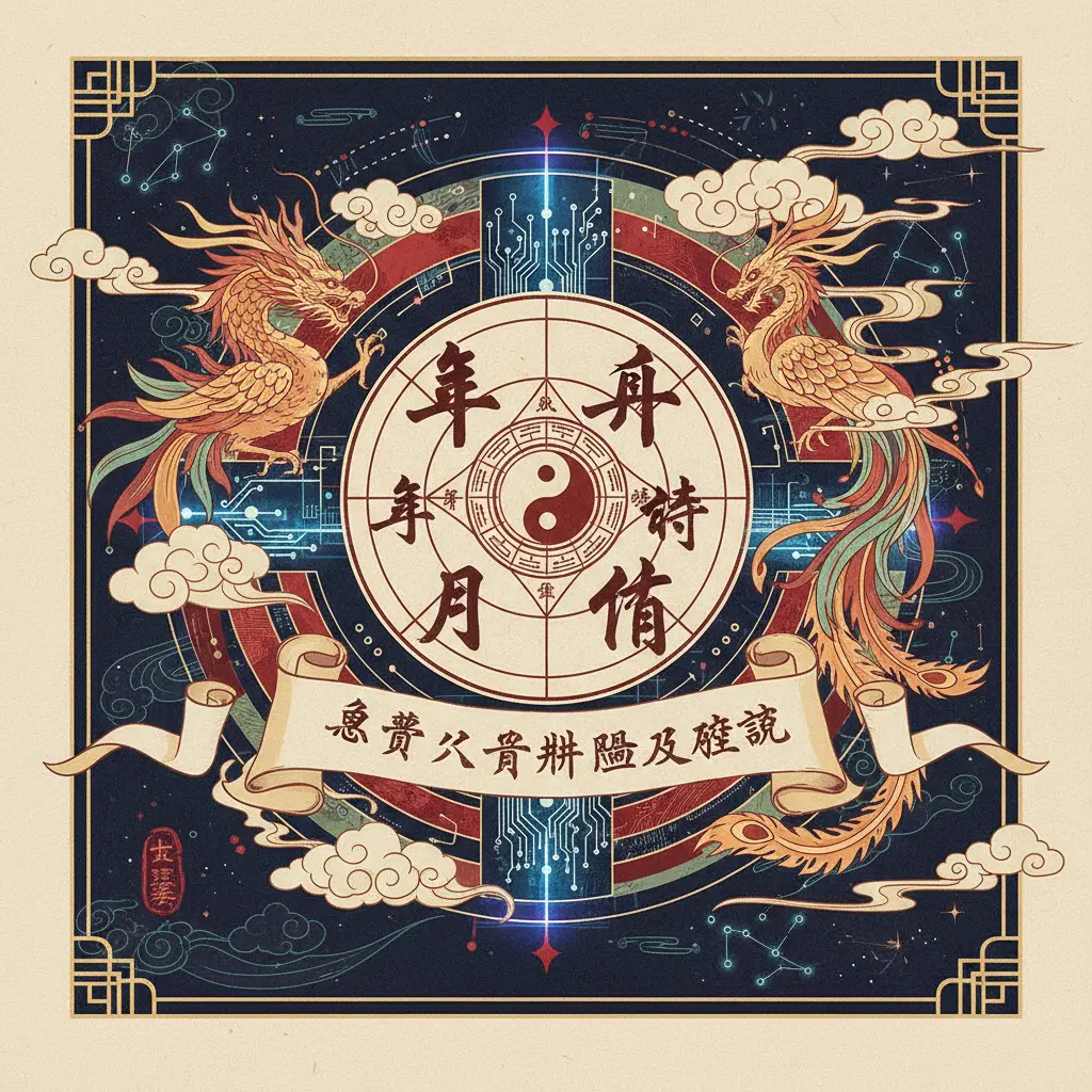 免費八字排盤及解說 - 八字算命