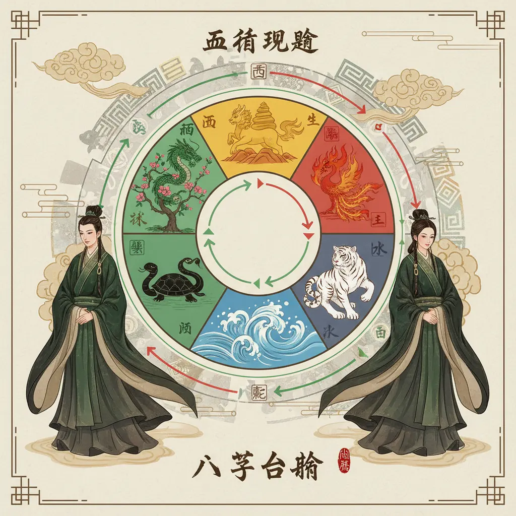 八字合婚 - 五行理論