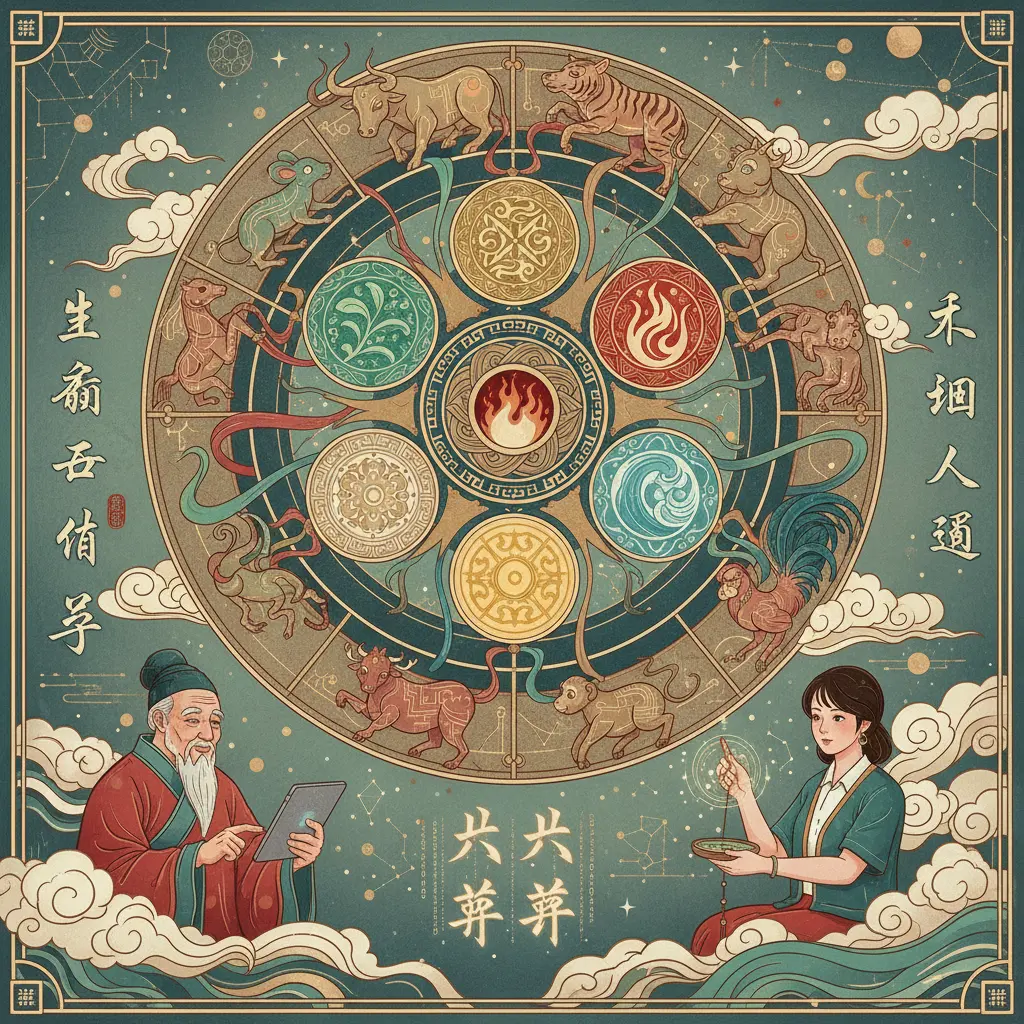 五行八字算命 - 生肖