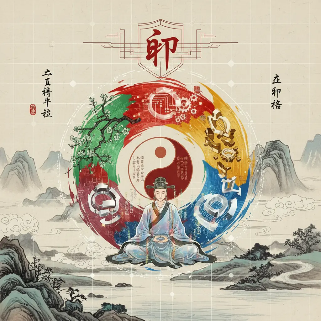 正印格 - 五行平衡