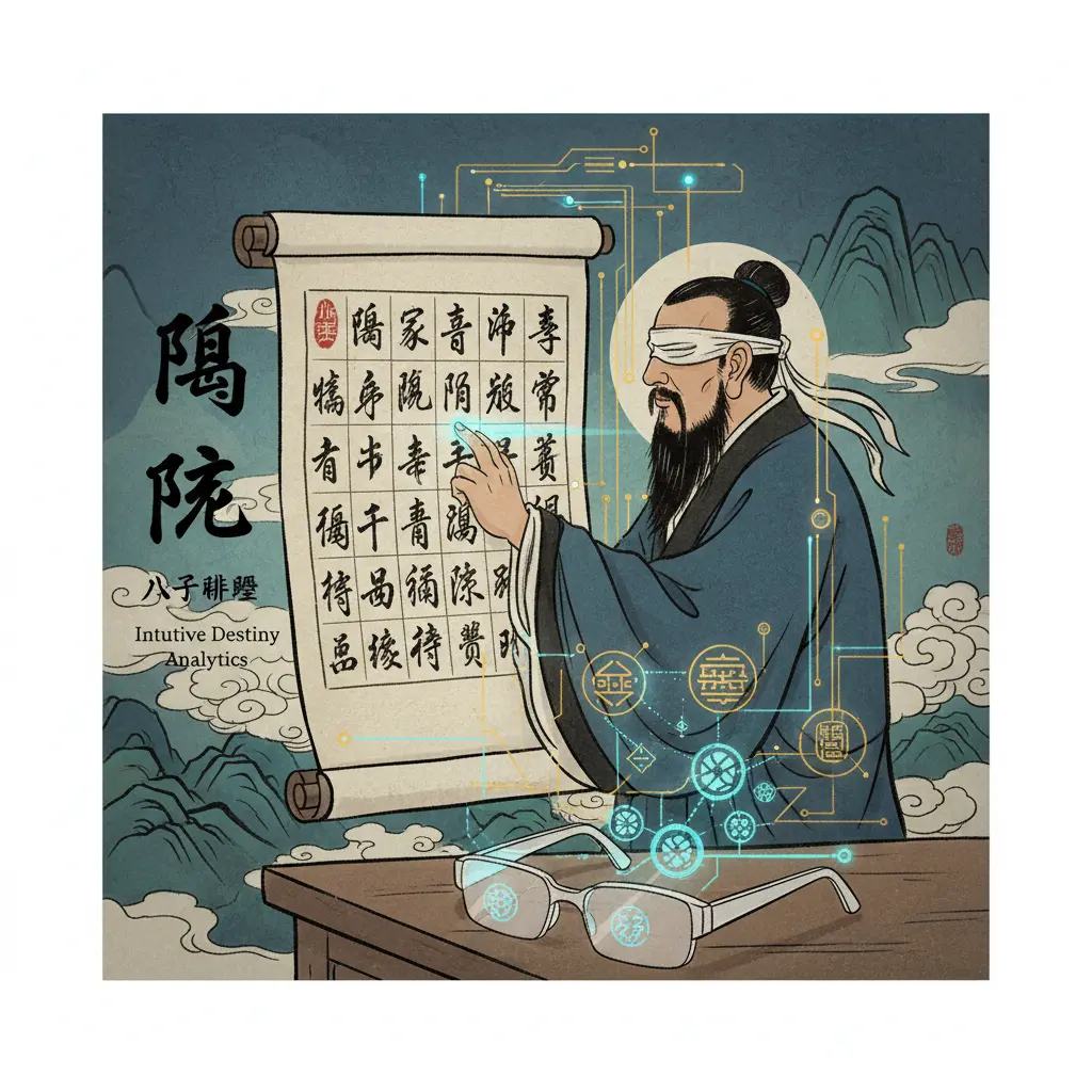 八字排盘 - 盲派