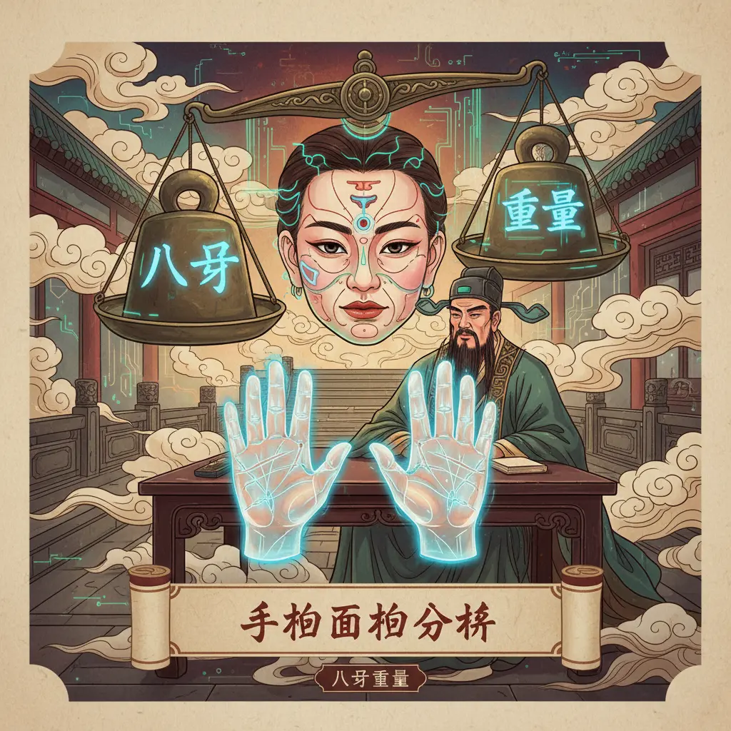 八字重量 - 手相面相分析
