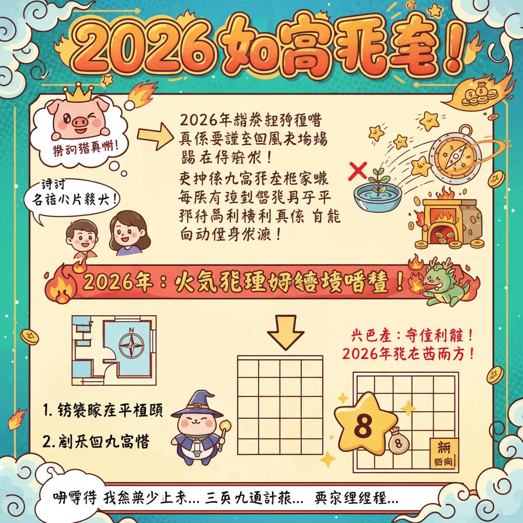 2026風水佈局：點樣運用九宮飛星催財運？