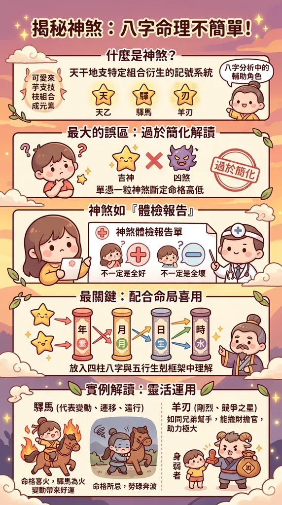 神煞的性質與命理分析原則