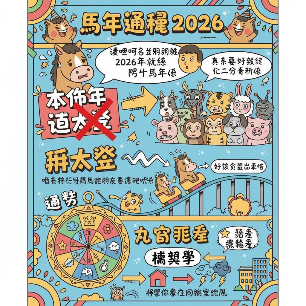 2026馬年運程預測：點樣化解犯太歲與提升事業運？