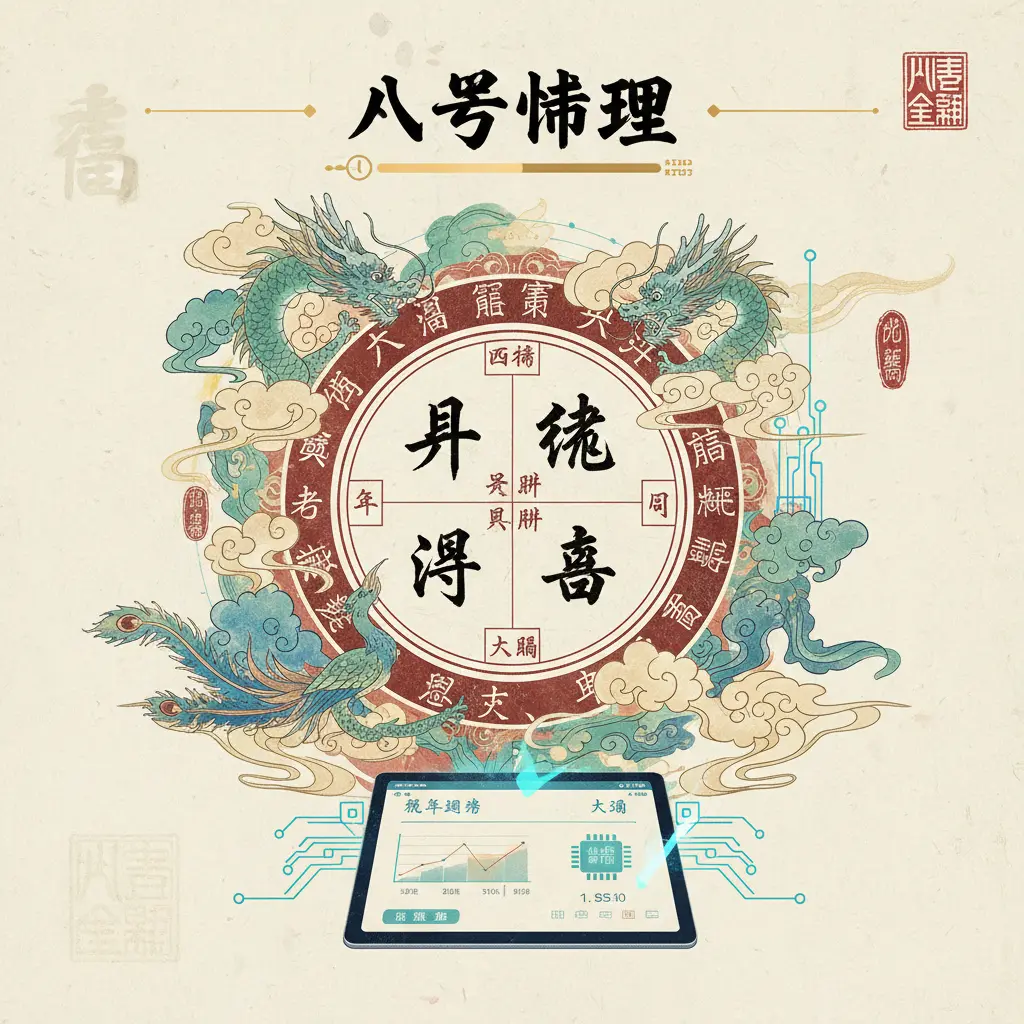 四柱八字 - 八字排盤