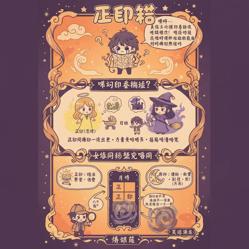 正印格八字分析：點樣避開印星混雜影響命運規劃？