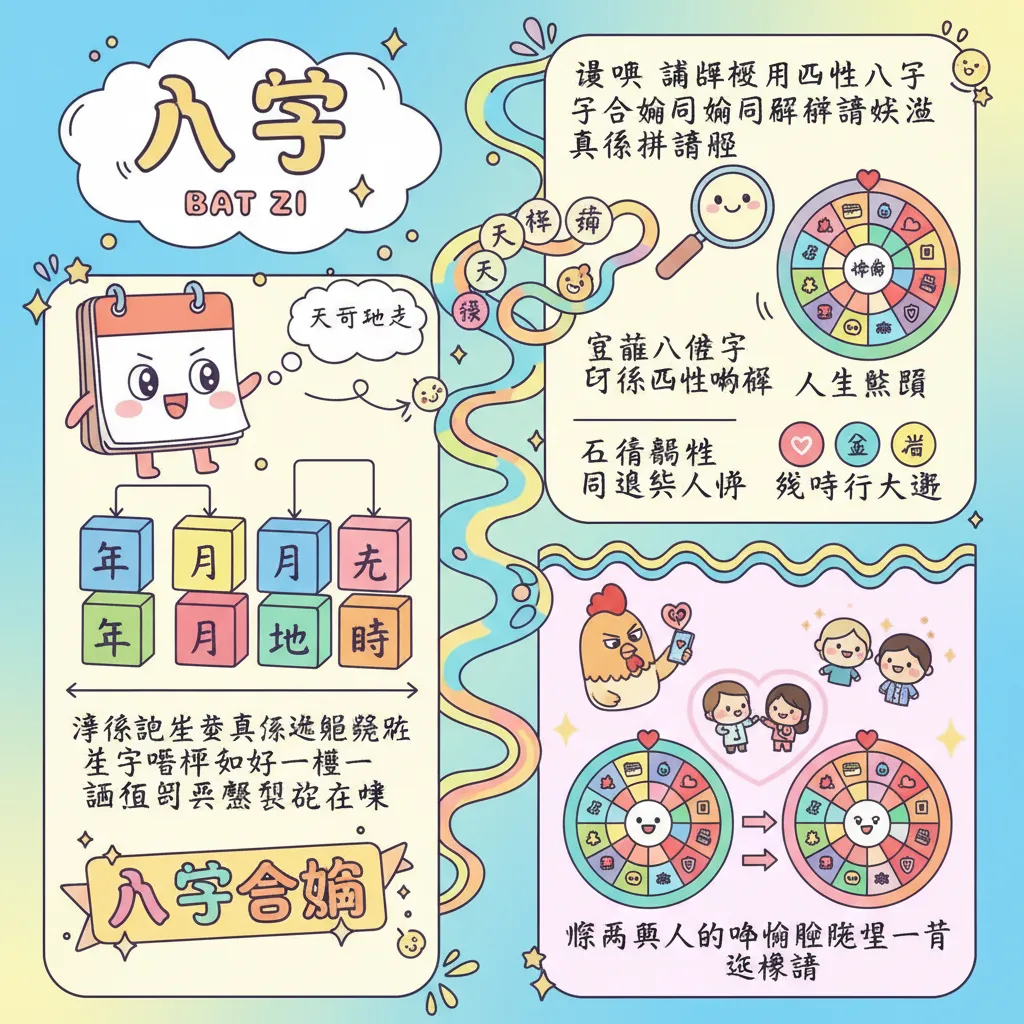 點解要用四柱八字做八字合婚同命盤解讀？