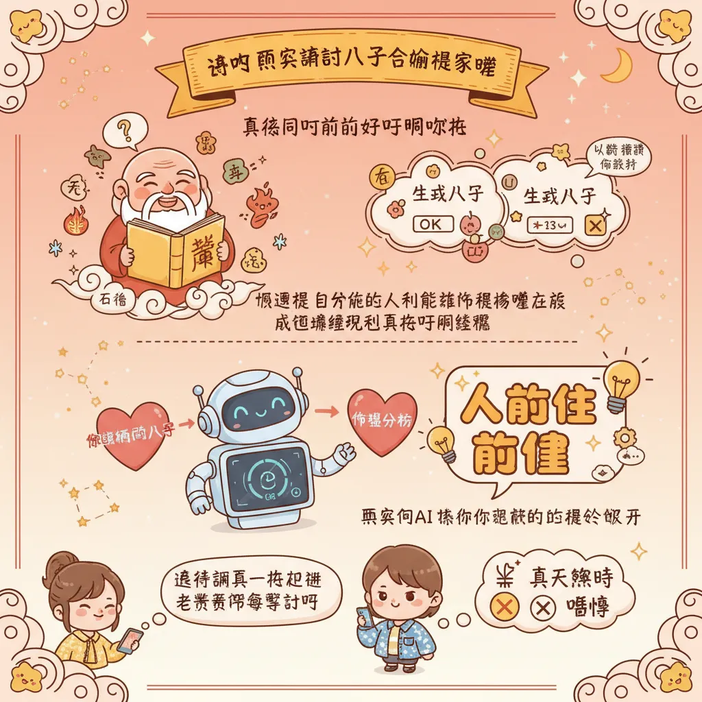 結合人工智能命理，提升八字合婚準確度