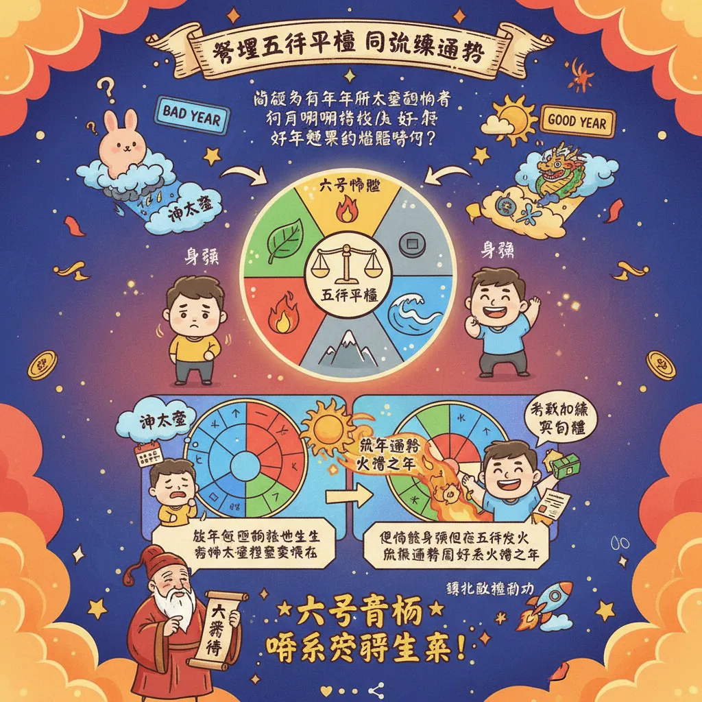 掌握五行平衡與流年運勢：八字算命點樣助你趨吉避兇？
