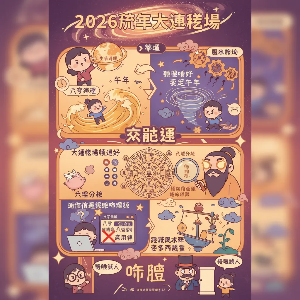 掌握2026流年大運磁場：八字命理與風水佈局實戰
