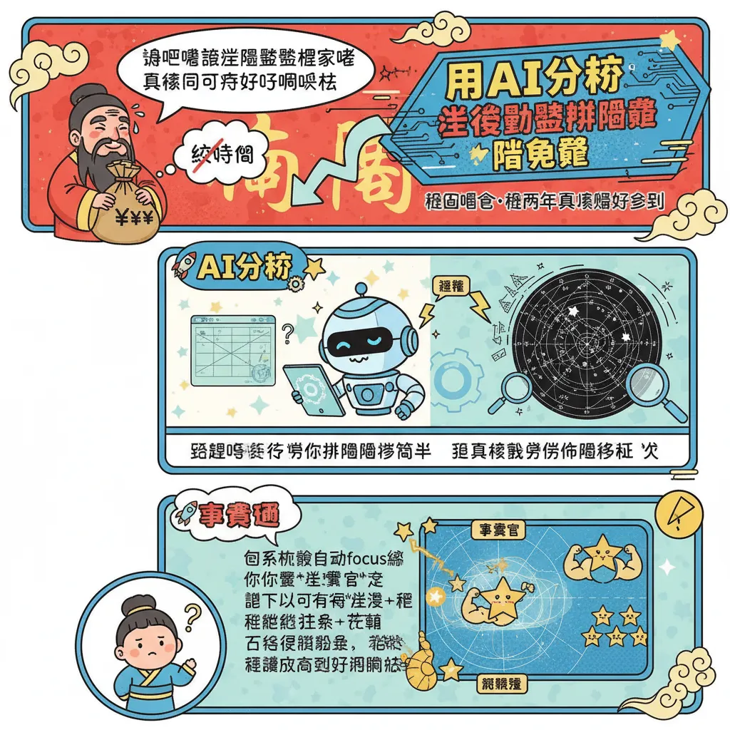 利用AI分析紫微鬥數排盤免費，輕鬆掌握事業宮與命盤解析