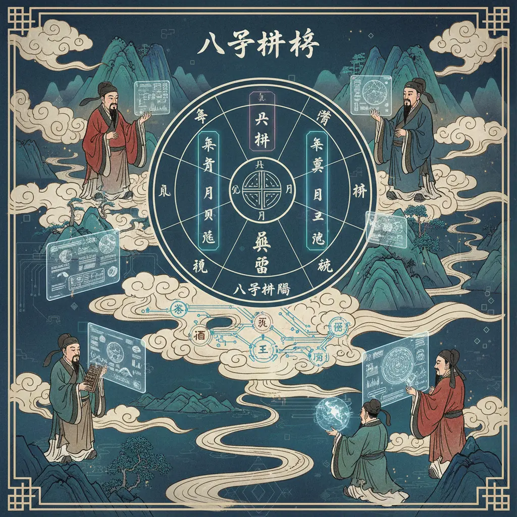 八字分析 - 八字排盤