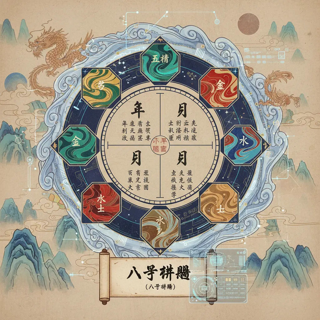 八字排盤 - 八字排盤