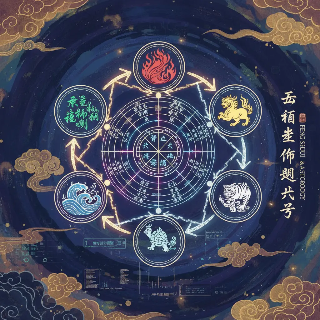 命盤八字 - 五行生剋