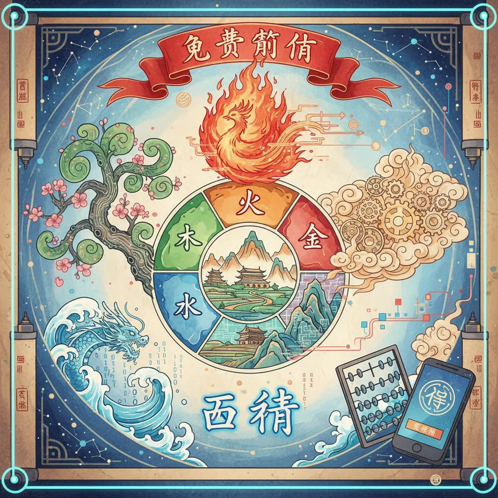免費算命 - 五行