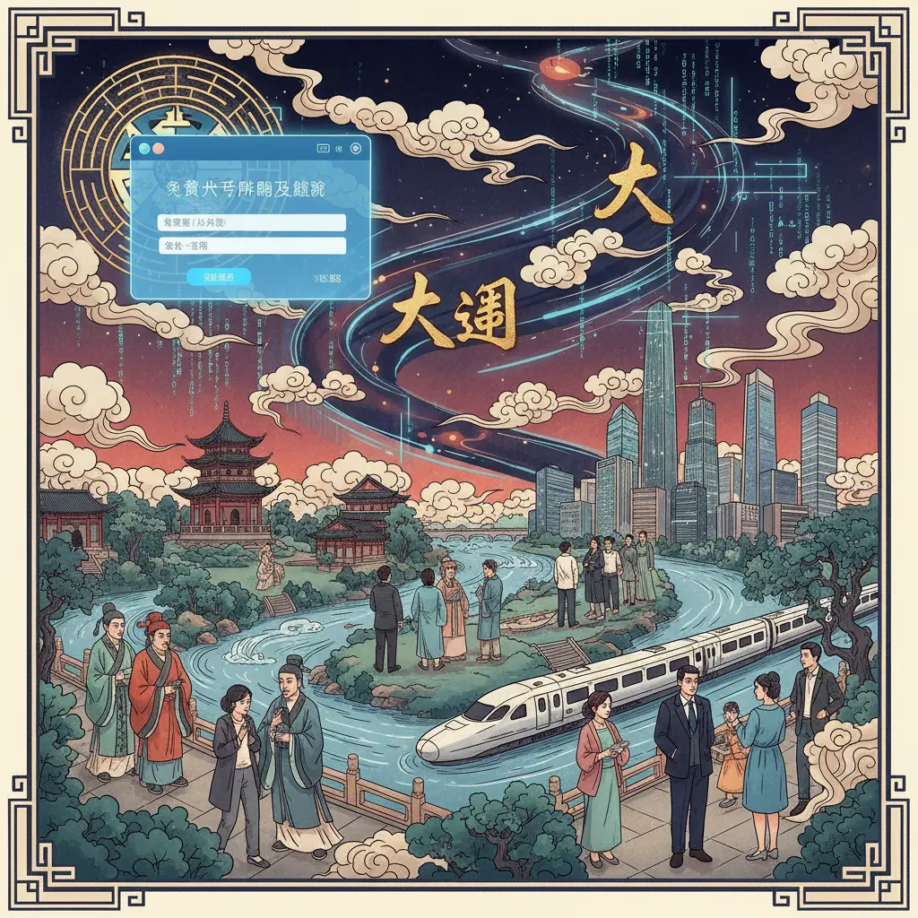 免費八字排盤及解說 - 大運