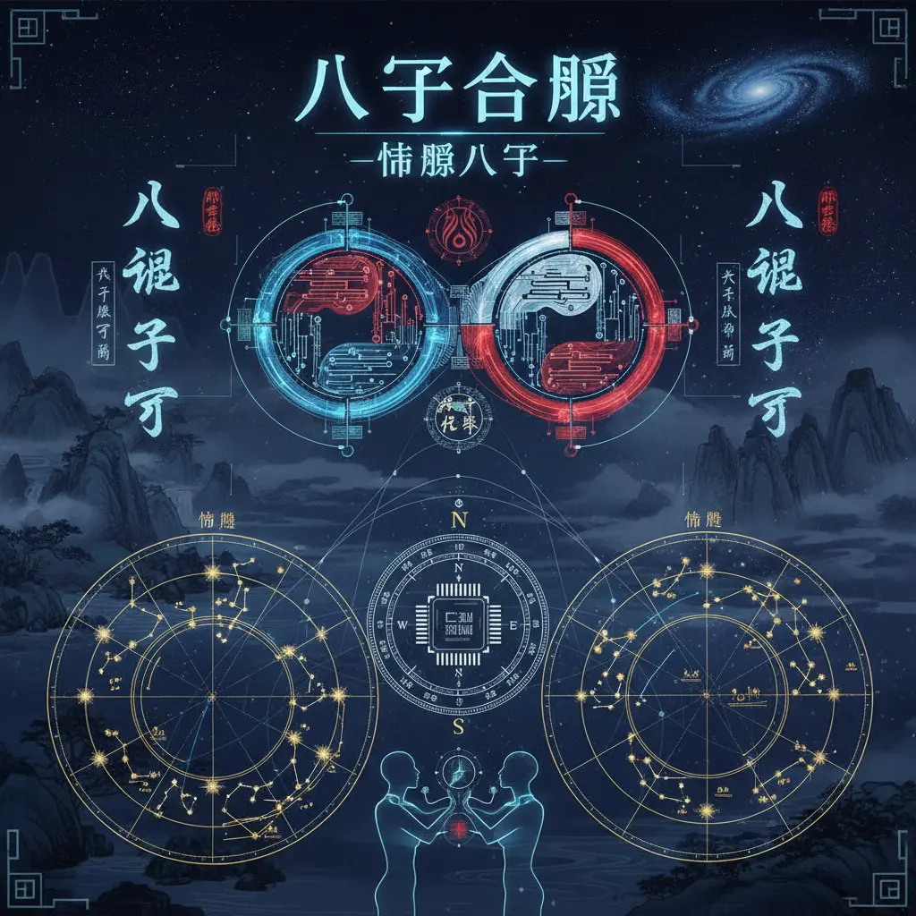 命盤八字 - 八字合盤