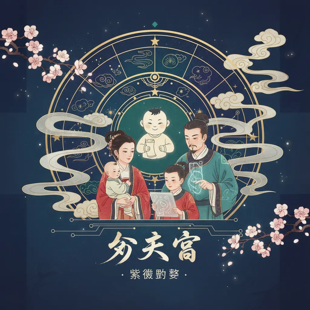 紫微鬥數 - 子女宮