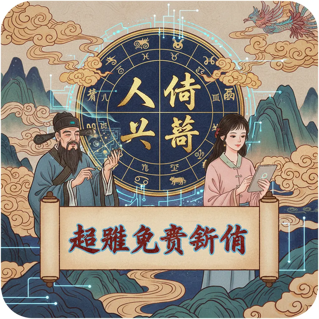 超準免費算命 - 八字命盤