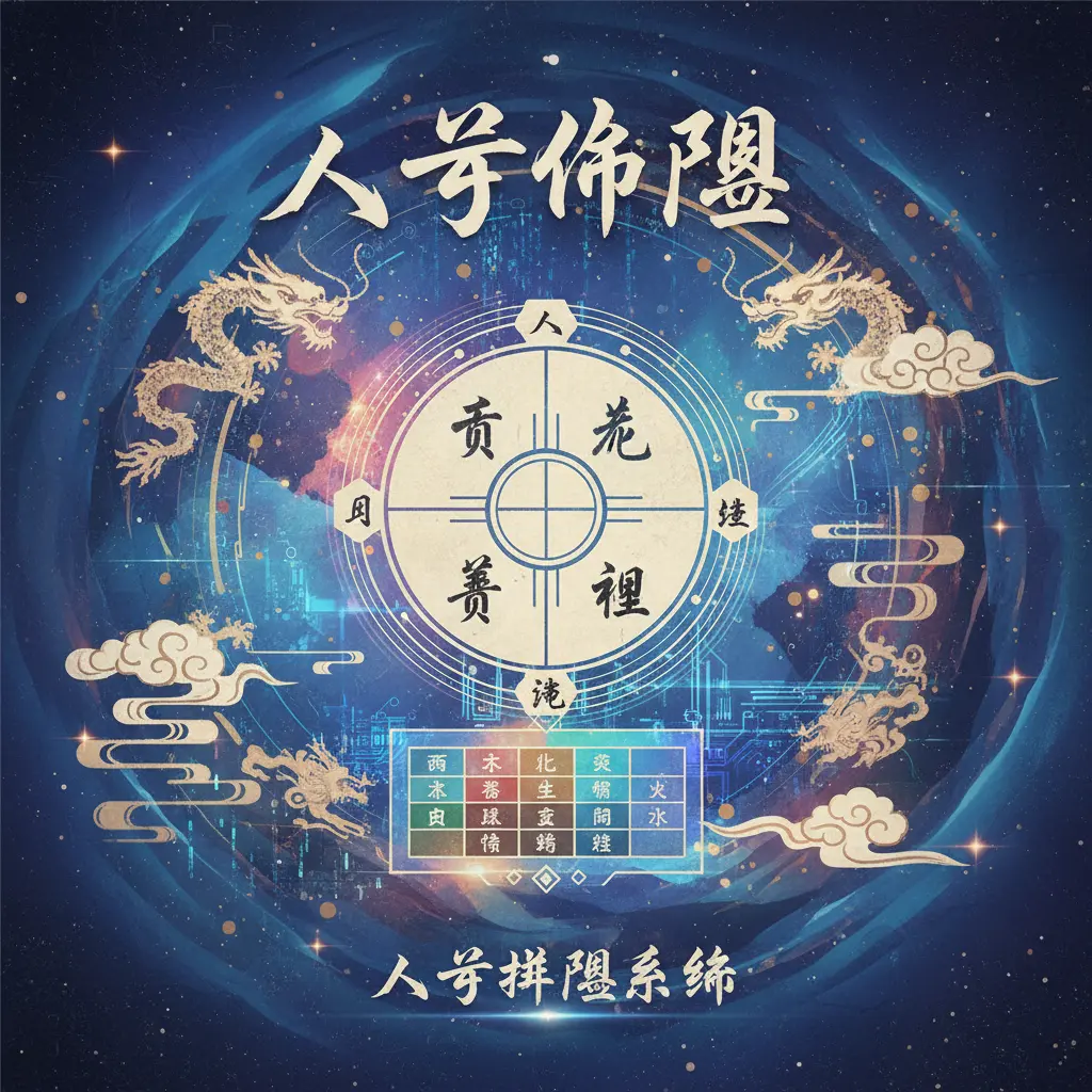 八字排盘 - 八字命盤