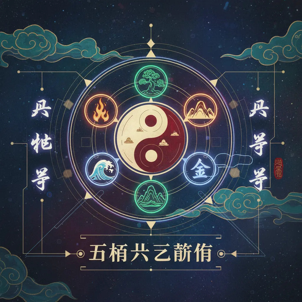 五行八字算命 - 五行