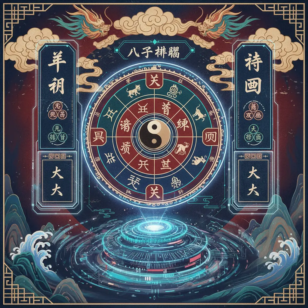 八字排盤 - 四柱八字