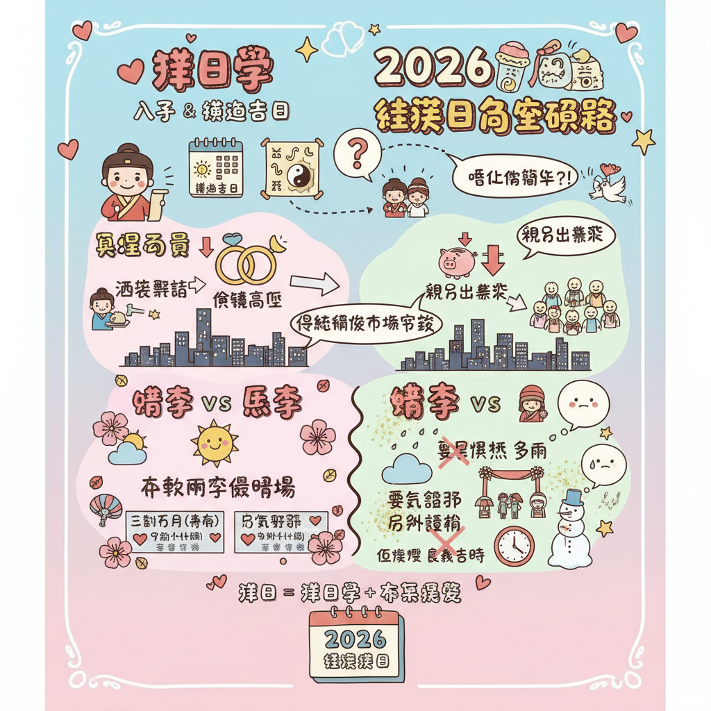 傳統禁忌生肖八字紅白事傳統婚嫁農民曆吉日擇日學通勝結婚擇日流年運程嫁娶吉日無春年沖煞盲年傳統習俗三娘煞婚禮禁忌雙春兼閏月結婚吉日