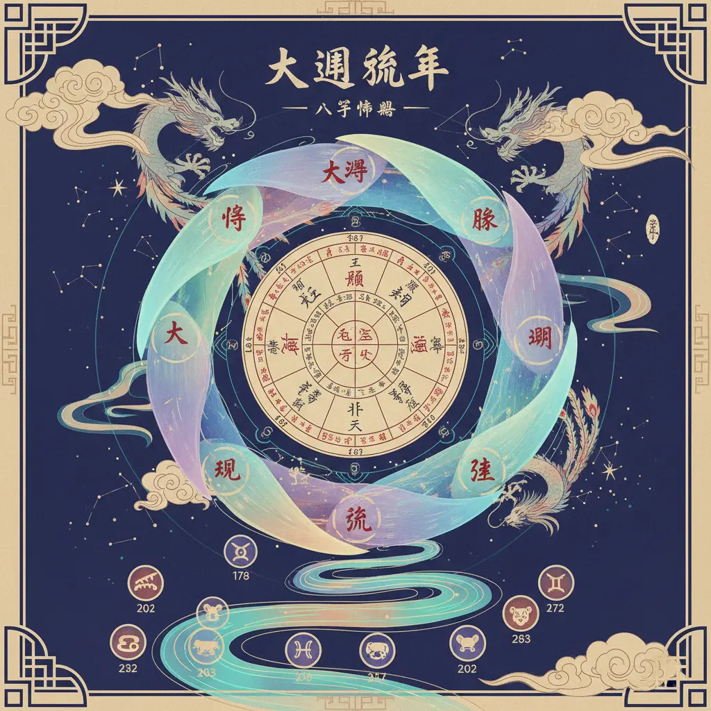 八字命盤 - 大運流年