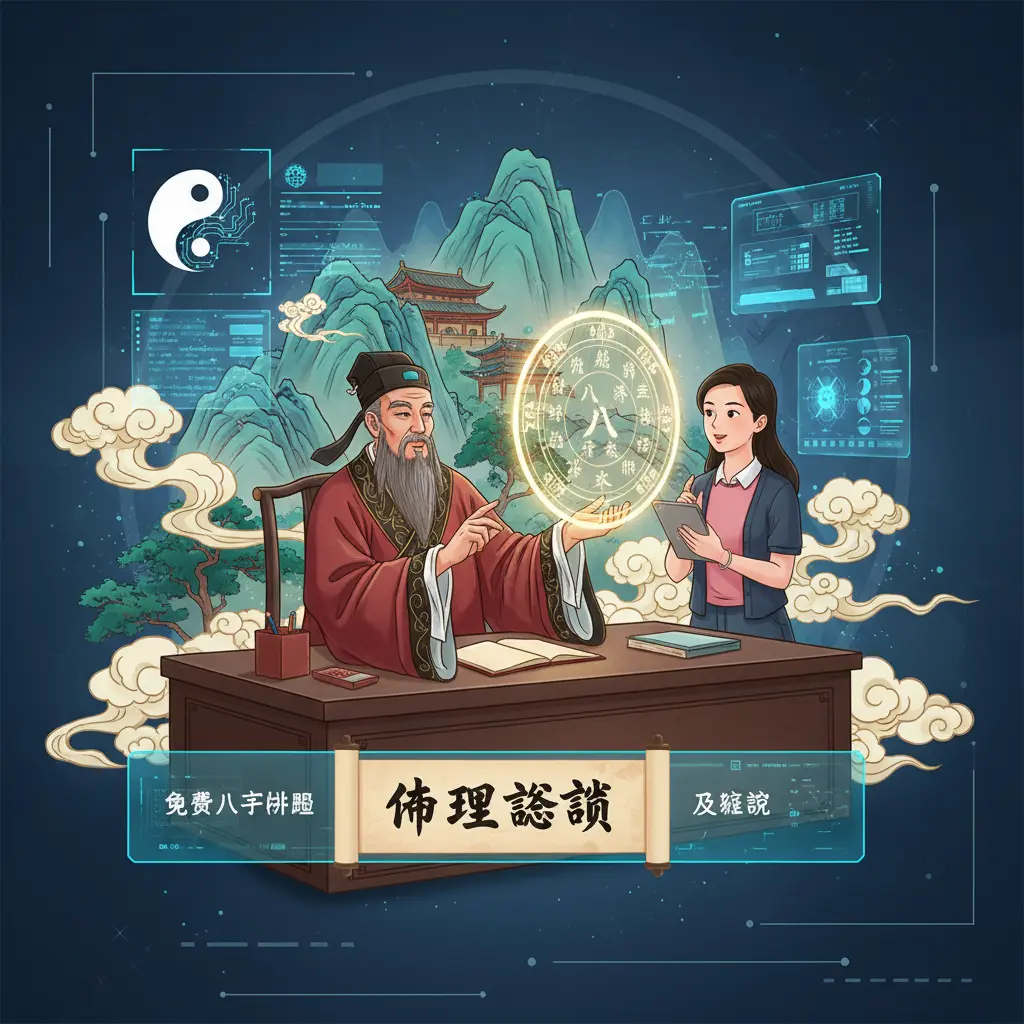 免費八字排盤及解說 - 命理諮詢