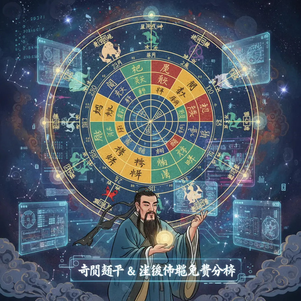 紫微命盤免費 - 奇門遁甲
